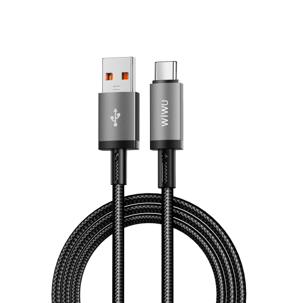 Кабель WIWU Titanlink USB-A to USB-C (Grey)